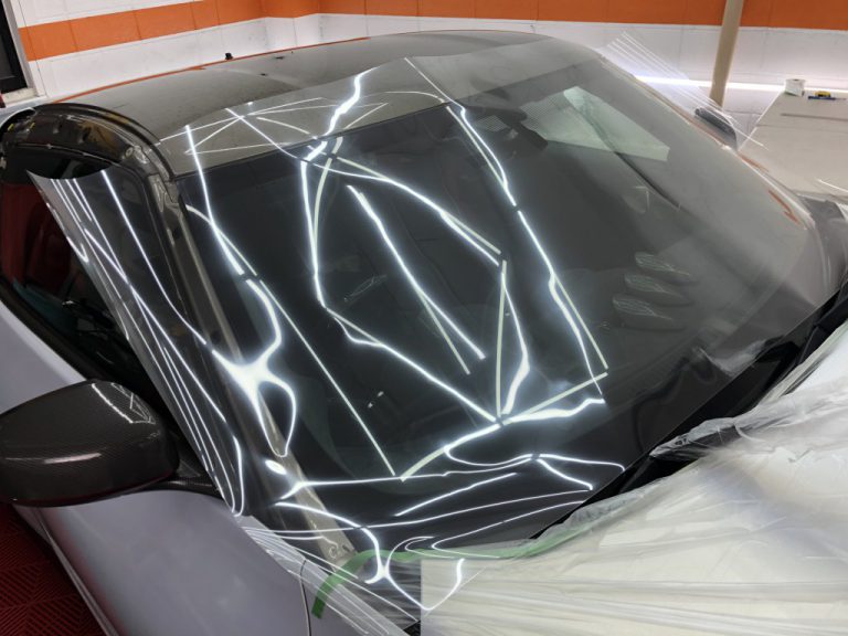 フロントガラスプロテクションフィルム Pshield リベルタ 広島でカーラッピング、プロテクションフィルム、カーコーティング施工店